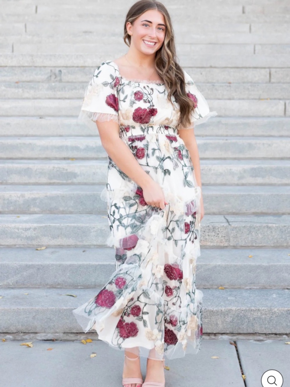 Polagram NWT Evie Cream dress